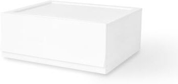 Wave Large Cupboard by BrylaneHome in Snow