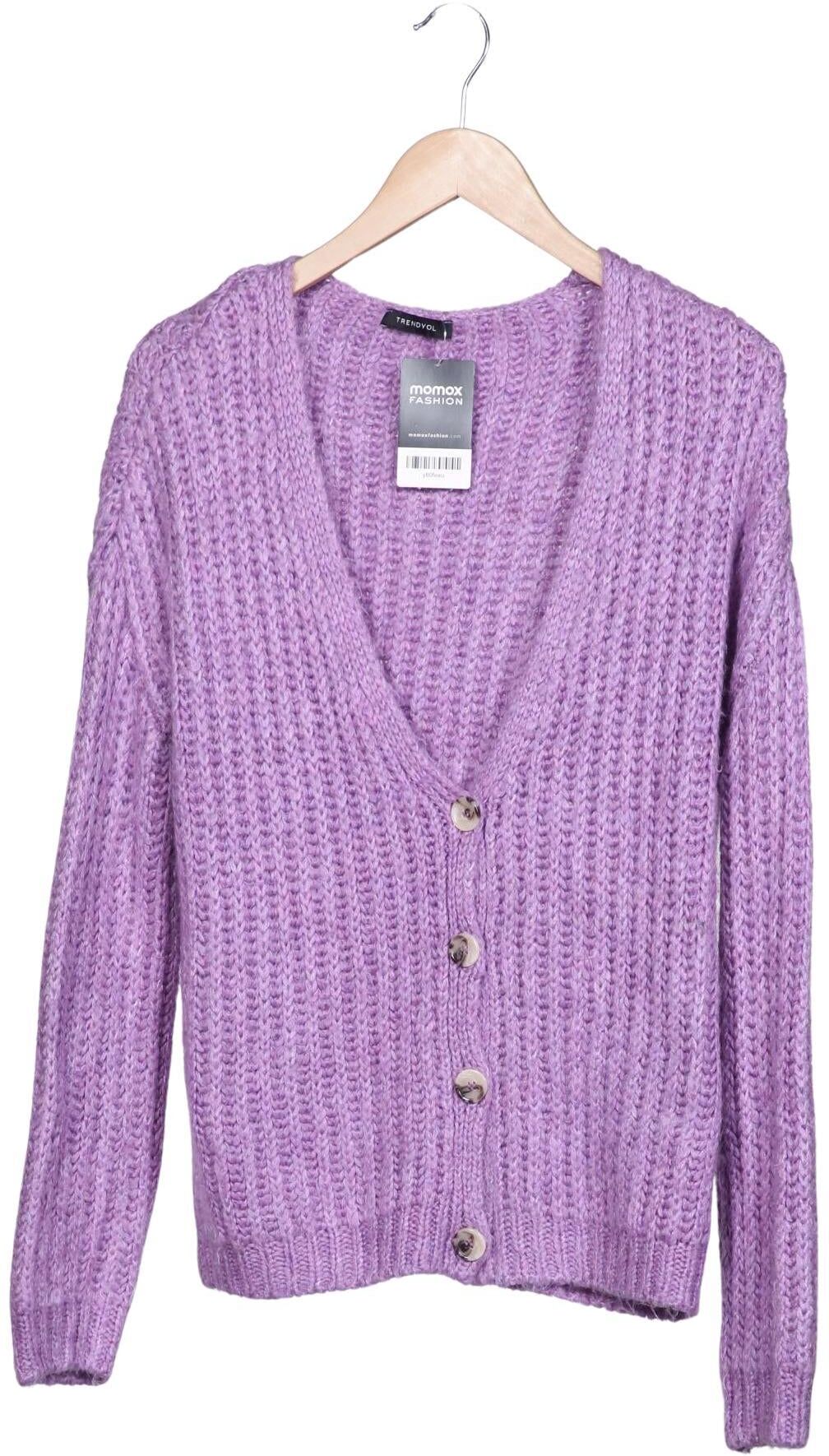 Trendyol Damen Strickjacke, Lila, Gr. S, Synthetik - Second Hand
