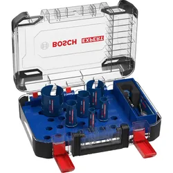 Bosch Expert Construction Material Carbide Lochsägensatz 9 tlg. für Holz, Ziegel