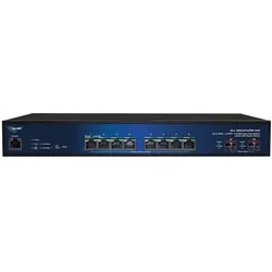 Allnet Apollo full managed Layer2+ 10Port • 8x 2.5GB • PoE Budget 240W • 8x PoE at • 2x SFP+ • Apol (10 Ports), Netzwerk Switch, Schwarz