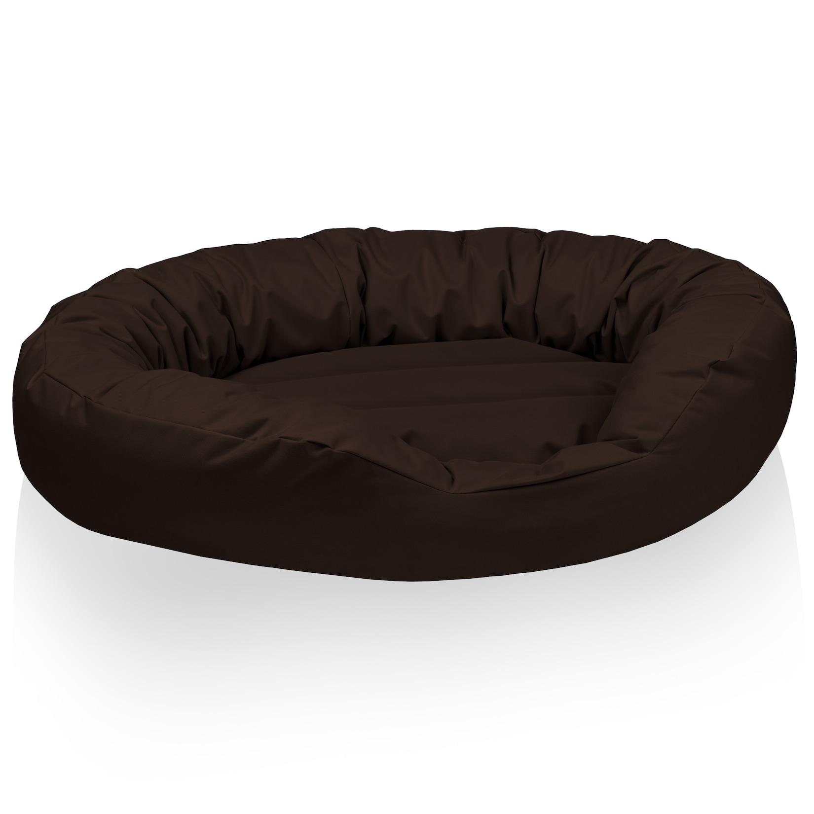BedDog® Hundebett SUNNY 4in1 oder einfarbig, waschbar, mit Rand, Hundekissen