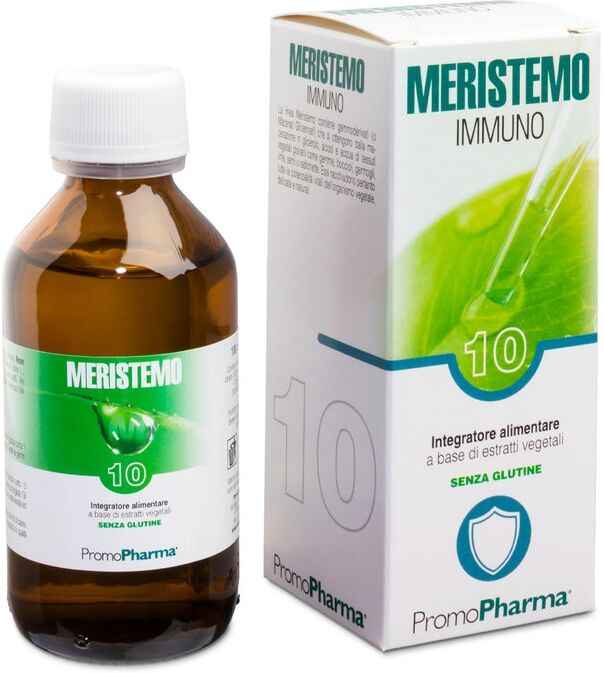PROMOPHARMA SpA Meristemo Immuno 10 Gocce 100ml - Integratore Naturale per il Sistema Immunitario