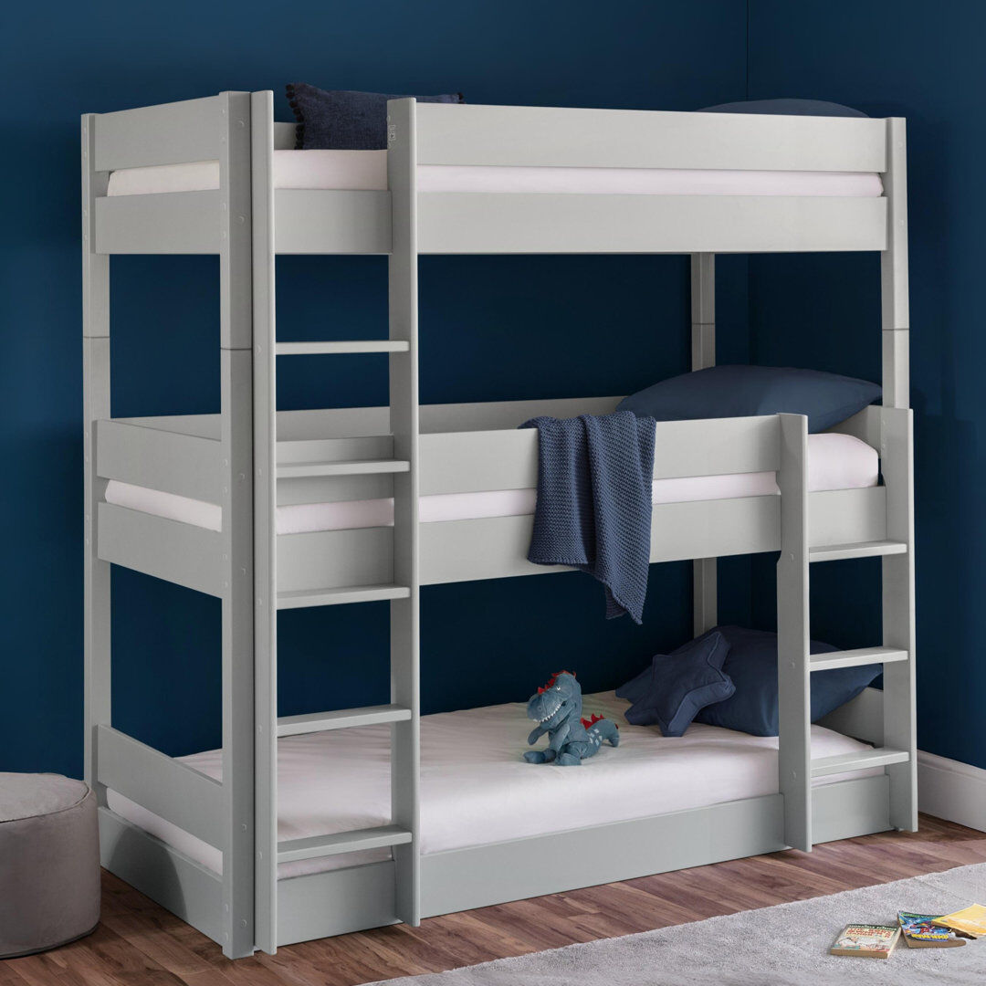 Mack + Milo Manila Bunk Bed Grey UK Single - DE 90 x 190 cm