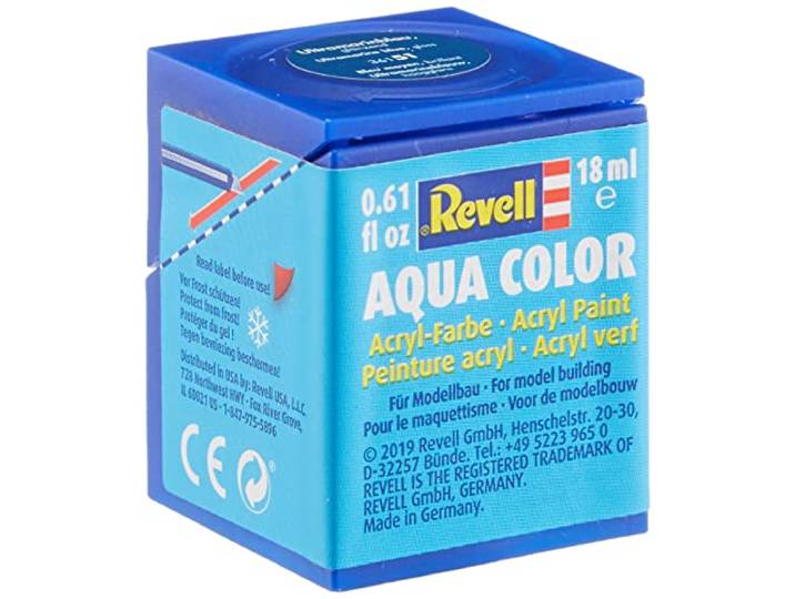 Revell 18ml Aqua Kleur Acrylverf (Ultramarijn Blueglossy Finish)