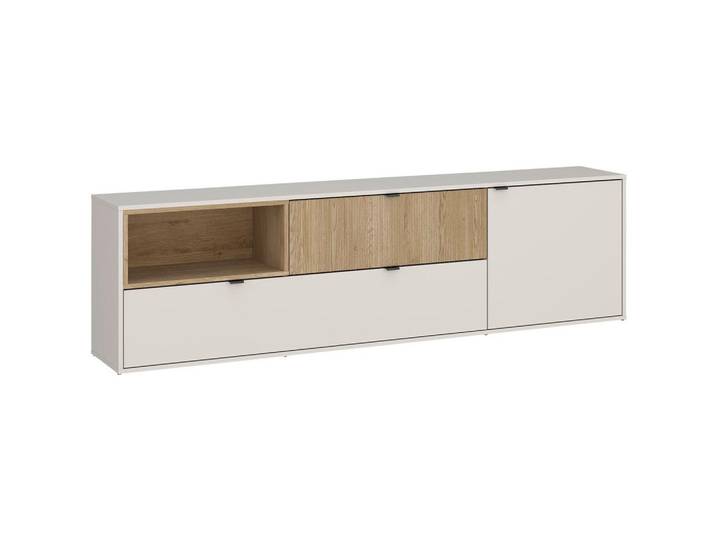 TV-Element Samm Eichefarben, Beige B: 203,6 cm