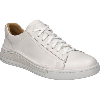 Sneaker JOSEF SEIBEL "Cleve 02, weiss", Herren, Gr. 45, weiß, Obermaterial: 100% Rindsleder Leather cow., Schuhe Sneaker