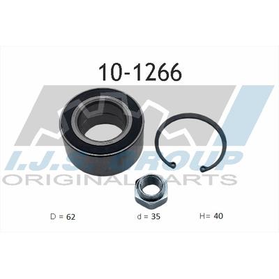 IJS GROUP Radlagersatz 10-1266 Vorderachse für Opel Vaughall NISSAN Suzuki