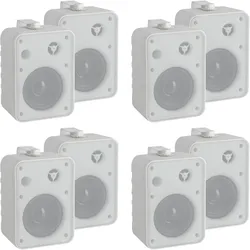 McGrey One Control WH MKIII Lautsprecher 4x Set (8 Stück) Weiß