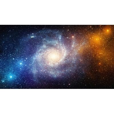 Fototapete PAPERMOON "Universe Stars Nebula Galaxy", bunt, B:4m L:2,6m, Vlies, Tapeten