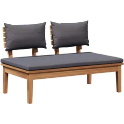vidaXL, Gartenlounge, Berrenum (2x Bank + Tisch)