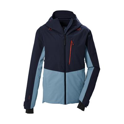 Skijacke KILLTEC "KSW 65 MN SKI JCKT", Herren, Gr. S, navy, Obermaterial: 100% Polyester.Futter: 100% Polyester.Füllung: 100% Polyester, Jacken Skijacke, Wasserdicht, atmungsaktiv, verschweißte Nähte, viele Taschen