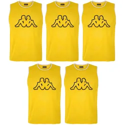 Kappa, Herren, Sportshirt, Nipola Training Bib X5 (M), Gelb