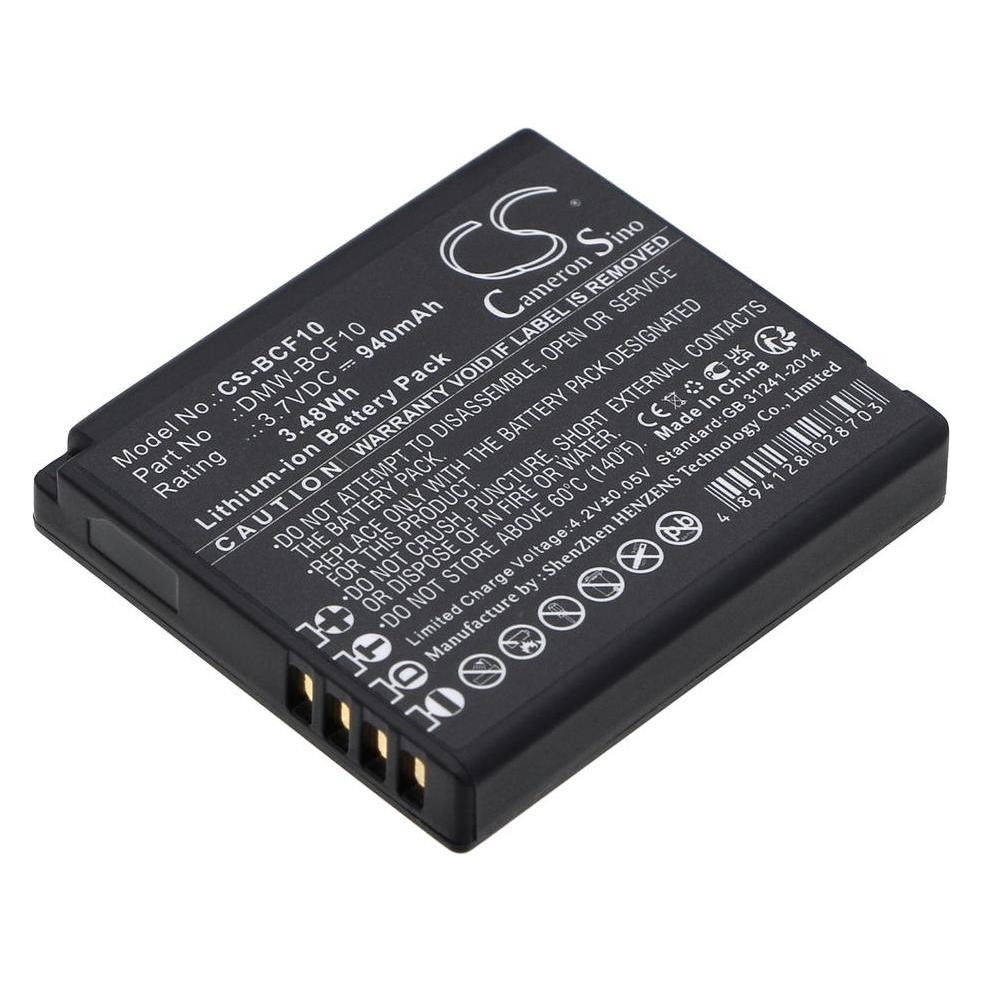 CS Cameron Sino Battery for DMW-BCF10(E) replacement battery (Kamera Akku) (DMW-BCF10E)