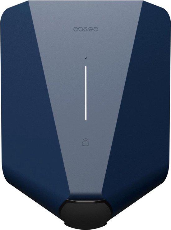 Easee Front Cover BLUEincl Gummiabdeckung