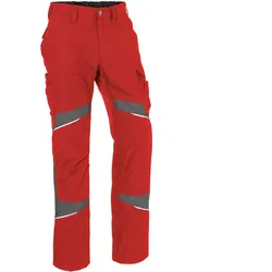 Bundhose "ACTIVIQ cotton+" - 25 - rot/anthrazit