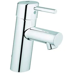 Grohe Concetto Einhand-Waschtischbatterie, S-Size, Energie-Spar-Funktion, Ausladung 101mm, versenkbare Kette, chrom, 3220610E