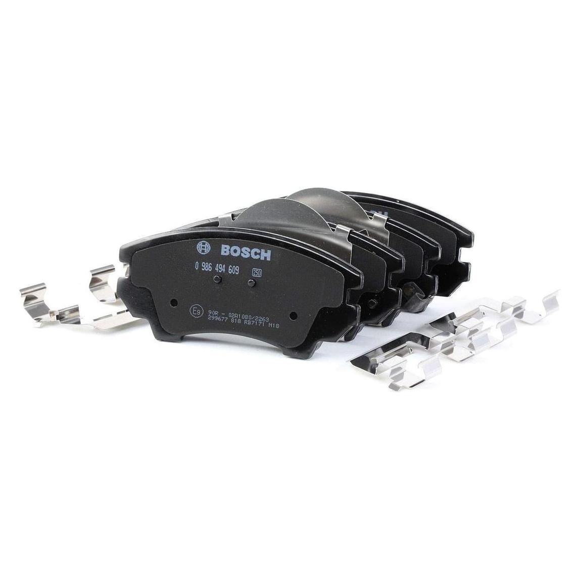 Bosch Hausgeräte Brake Pad Set, disc brake (34051652)