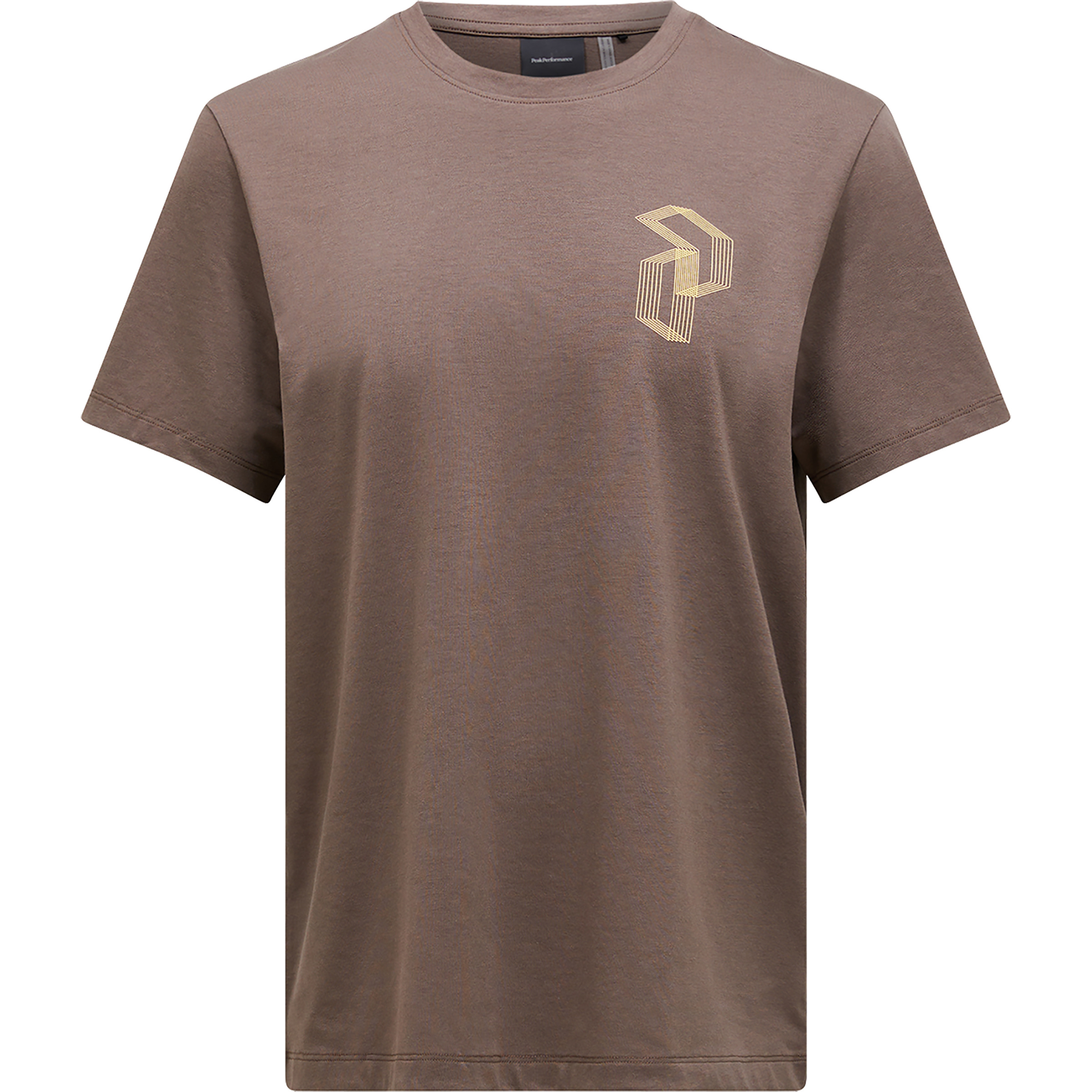 Peak Performance Explore Graphic Herren T-Shirts braun Größe M Lifestyle Schnell trocknend