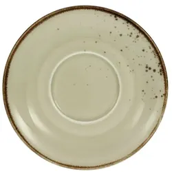 6er-Set CreaTable Untertasse Nature Collection Ø 15 cm Steinzeug Beige Creme
