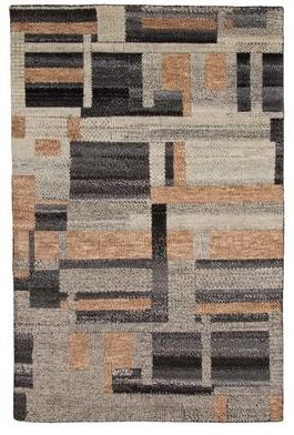 ECARPETGALLERY Hand-knotted Tangier Light Grey Wool Rug - 5'2 x 7'11