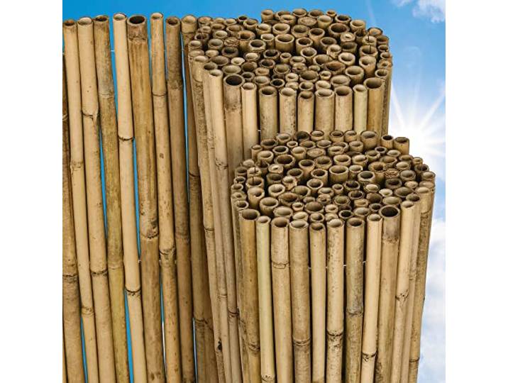 Sol Royal Bambus Sichtschutz Zaun 100% Bambus Sicht Schutz Indoor Outdoor