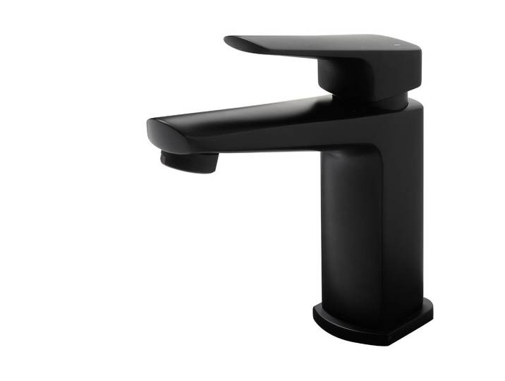 Sadena Waschtischarmatur, Schwarz, Metall, 4.7x16.2x15.7 cm, Badezimmer, Waschbecken & Armaturen, Armaturen