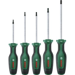 Bosch Schraubendreher 1600A02BX6, Set, Torx, 5-teilig