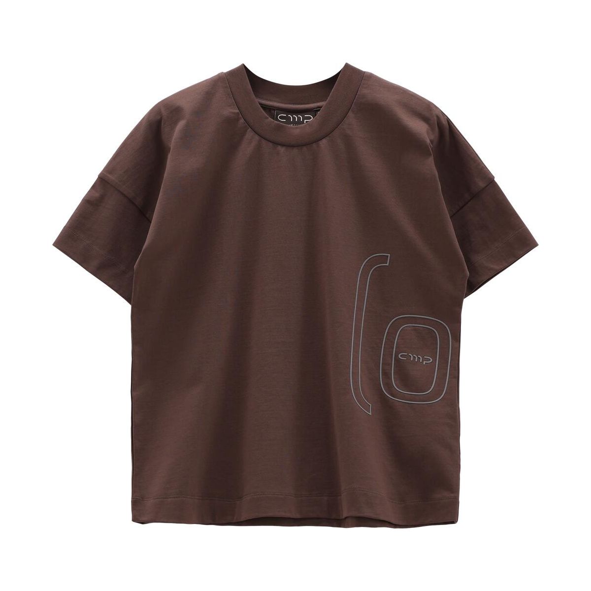 cmp - collective (of) moving people Woman T-shirt moka (Q991) XL 35F4946-Q991-XL