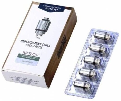 Justfog Coil Q16 - 14 - Qpod Resistenze Ricambio - 5 Pezzi