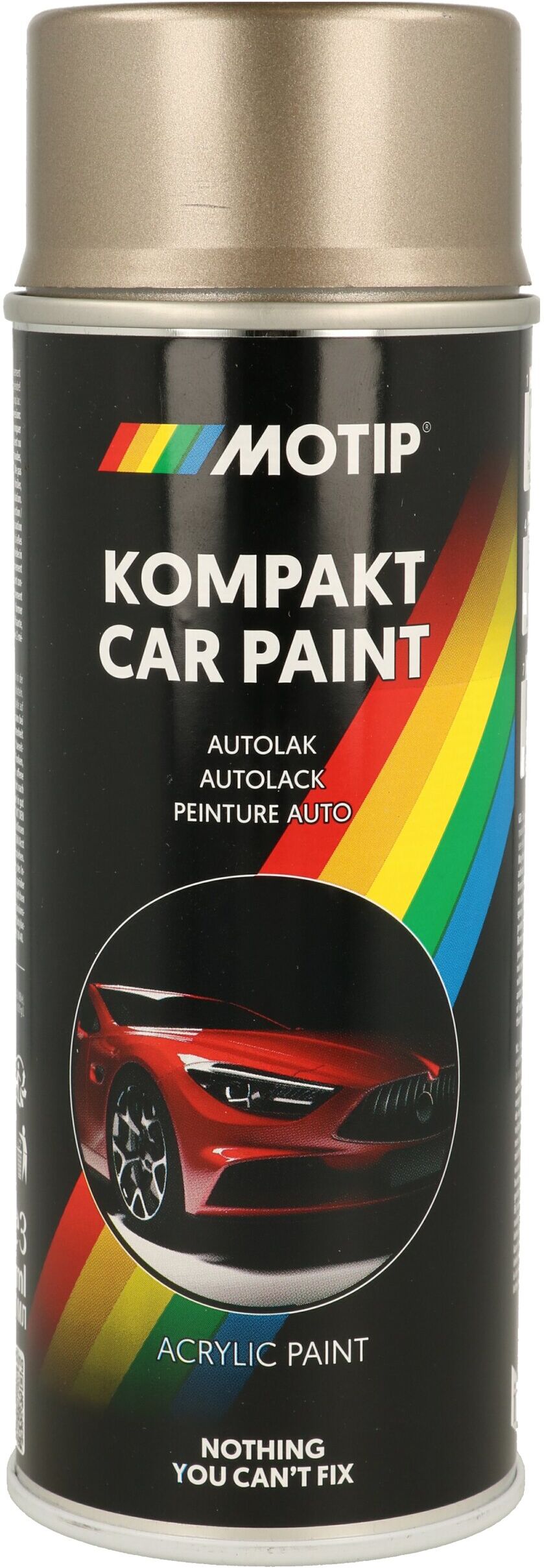 Motip Fahrzeuglack Kompakt Silber Glänzend 400 Ml 55375 0.4l Für Vw Bmw Opel