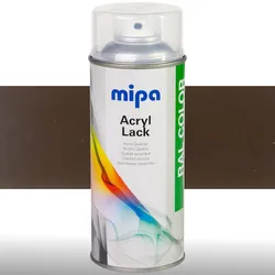 Acryllack Farbspray 400ml RAL8028 - terrabraun (Sonderanmischung)