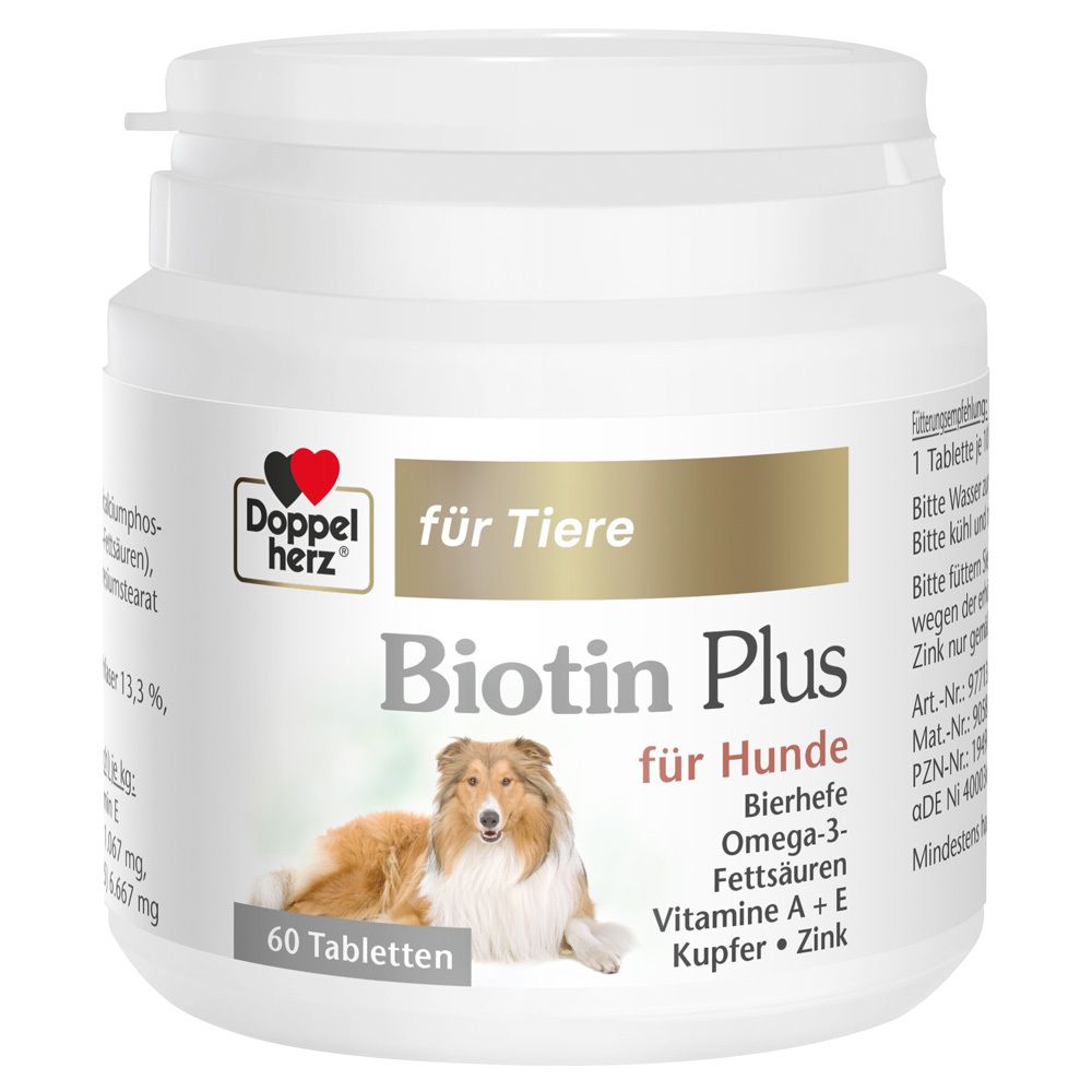 Doppelherz für Tiere Biotin Plus Tabletten f.Hunde 60 St
