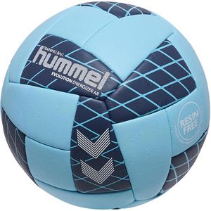 Hummel Handball Evolution Energizer AR HB, Größe 1, hellblau/marine, 315 Gramm, Trainingsball