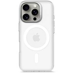 Decoded Decoded Recycled Plastic Backc. iPhone 1 Backcover iPhone 16 Pro Transparent, Weiß D25IPO16PBCT2FE