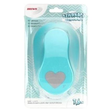 Brewis Dekorativer Locher - Herz 7,6cm MIX (54861714)