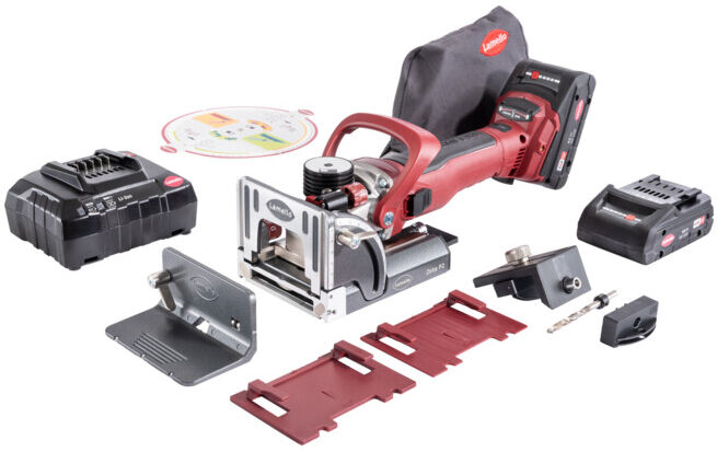 Lamello Zeta P2 Fraiseuse à rainurer sans fil, DP, set, en systainer, avec batteries, chargeur, prise type C Euro (101801DESD)