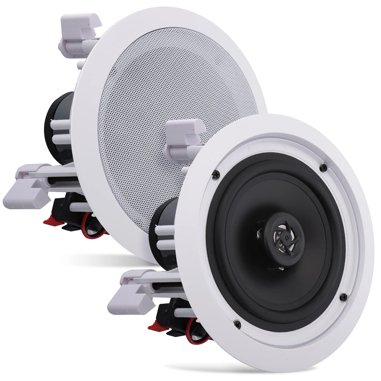 Pyle PDIC1661RD 2-weg 2.0 kanaals bekabelde luidspreker, 70 - 20000 Hz, 16 ohm, wit