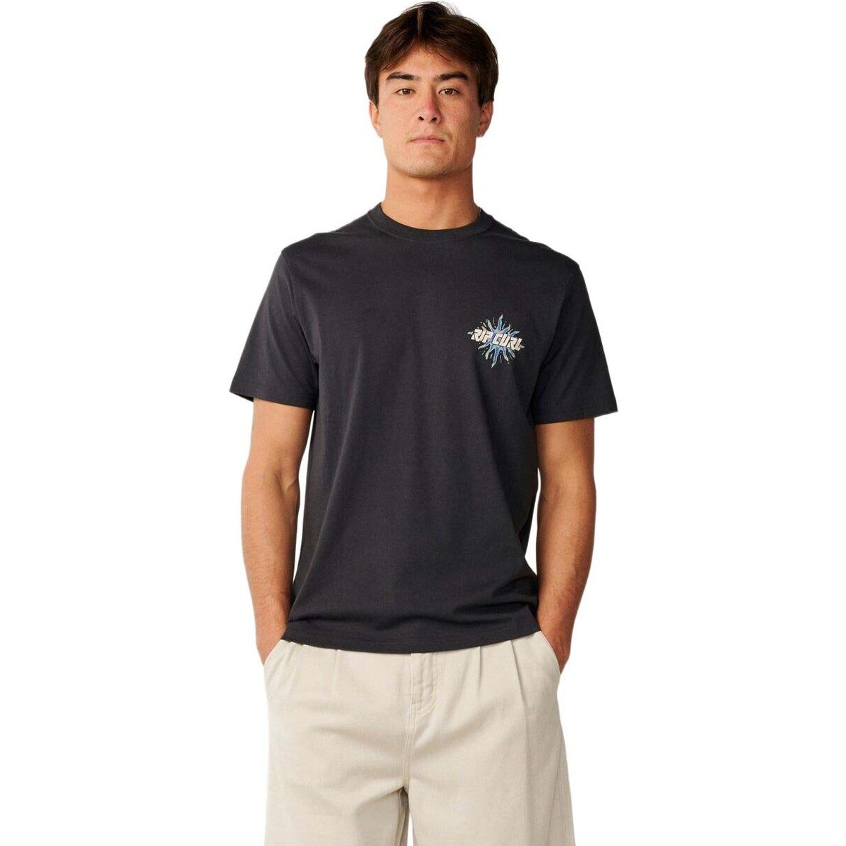 RipCurl Disorder Burst Tee washed black (8264) 2XL 12ZMTE-8264-2XL