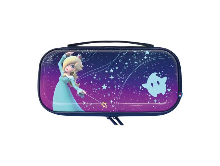 HORI Super Mario Galaxy Bescherm- en Transportcase voor Nintendo Switch 2 - Accessoire-opslag Mesh - 10 Gamecartridgesleuven - Harmony Design