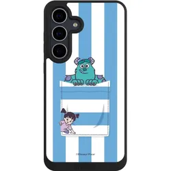 Nivocase Handyhülle für Samsung Galaxy S25 FE Hülle NIVOpure Case Schwarz Disney Pixar Fanartikel Die (Samsung Galaxy S25 FE), Smartphone Hülle, Schwarz