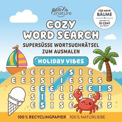 Cozy Word Search Holiday Vibes, Taschenbuch von , Pen2nature, 978-3-9876418-3-1