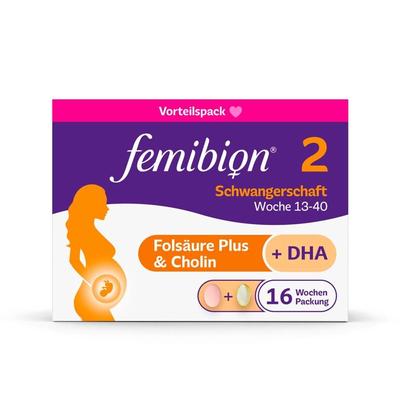Femibion 2 Schwangerschaft Kombipackung 112+112 St
