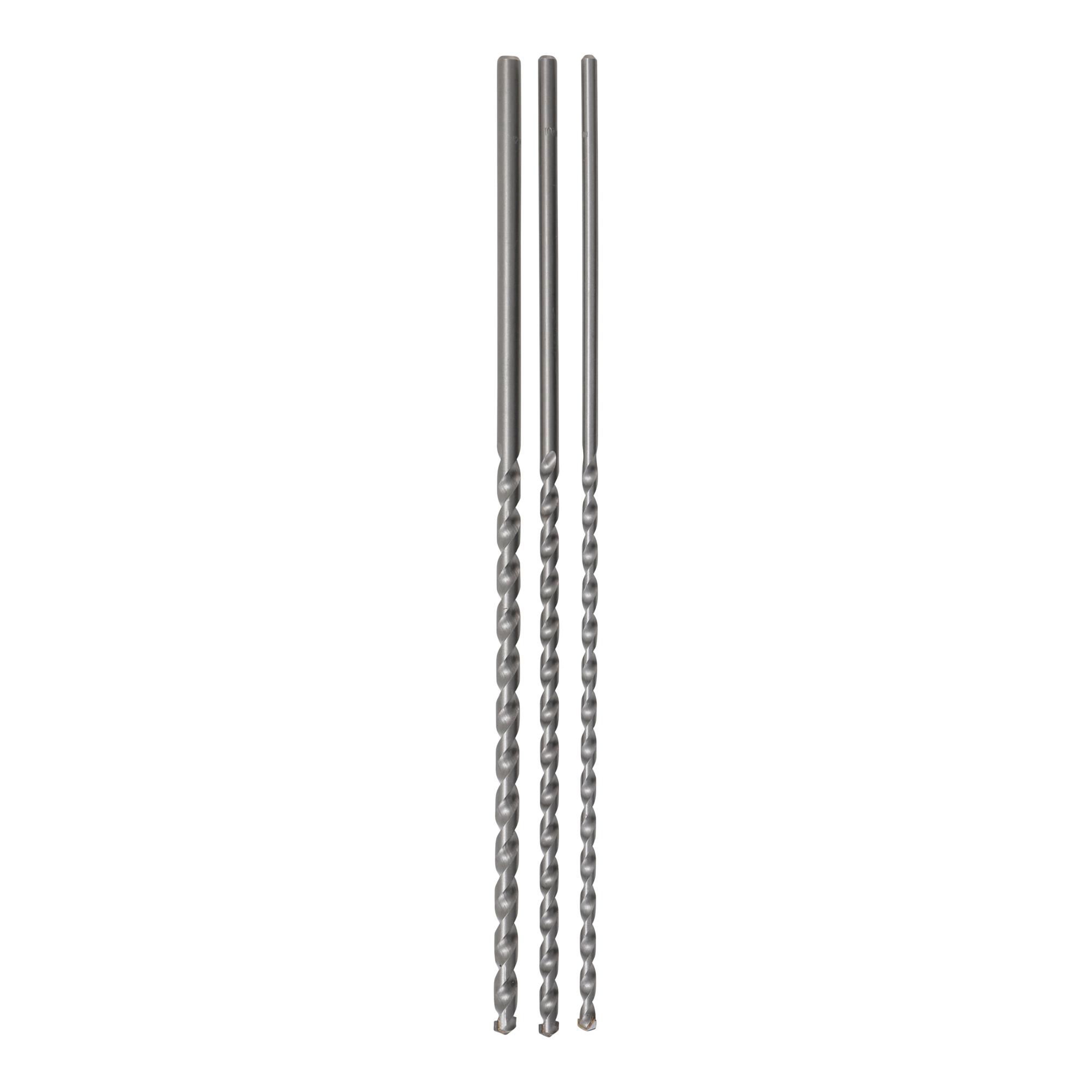 BGS Do it yourself Mauer-Durchbruch-Bohrer-Satz 8 / 10 / 12 mm 3 teilig (50811)