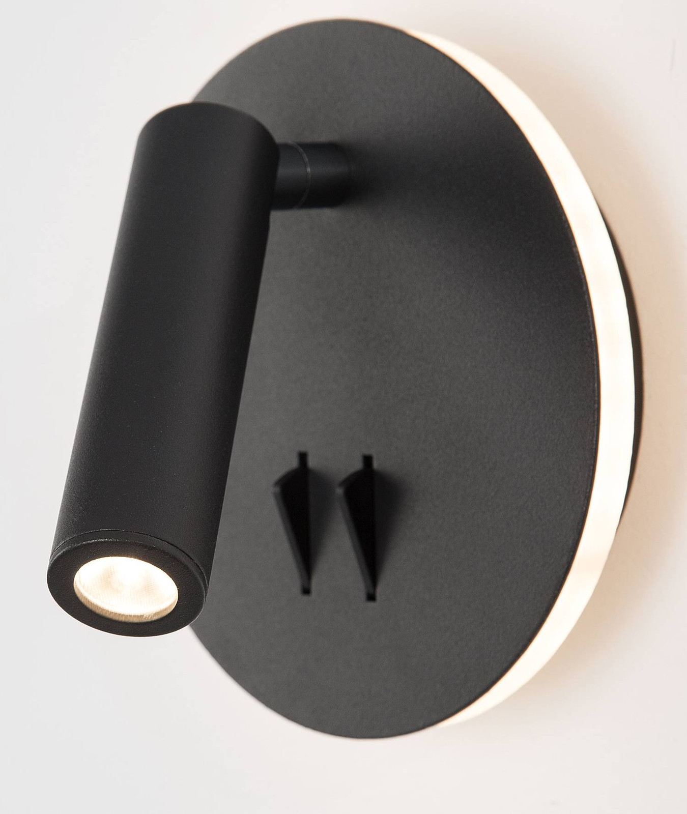 Nova Luce Wandlamp Penor Zwart met LED