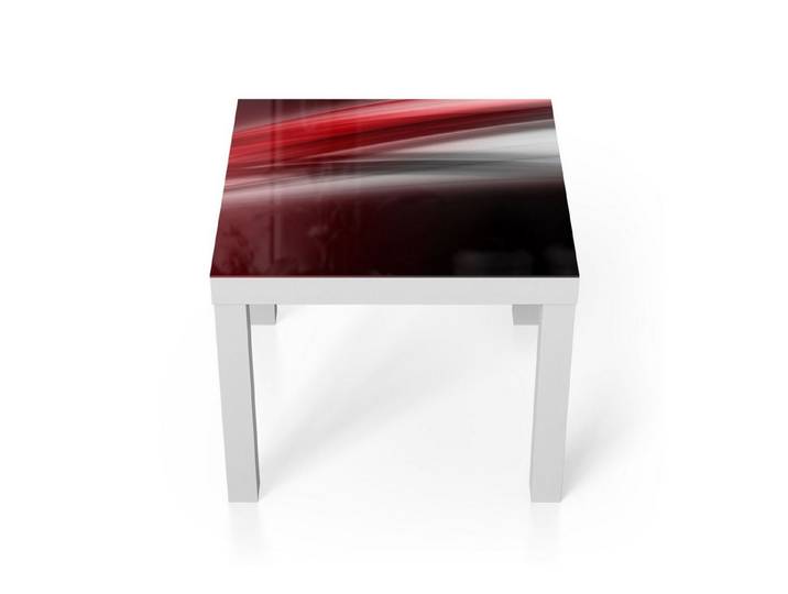 DEQORI Couchtisch 'Energiegeladener Schweif', Glas Beistelltisch Glastisch modern