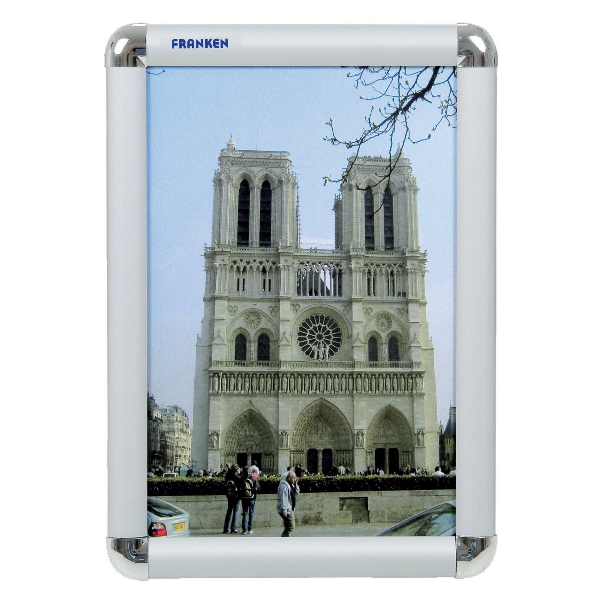 Franken BS0701 - Rechteck - Edelstahl - Aluminium - Einfarbig - 240 x 327 mm - 1 (A4) (BS0701)