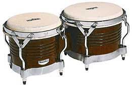 LP M201 Bongos Matador Dark Brown Holz