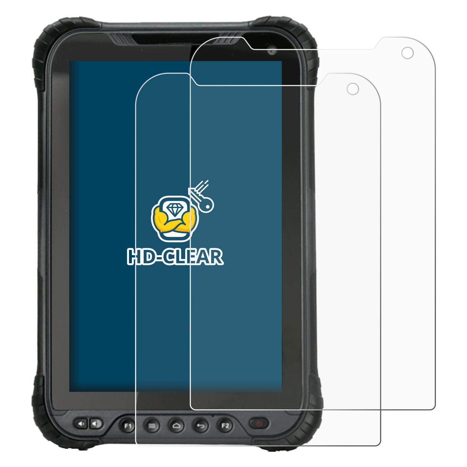 Brotect Schutzfolie für Unitech TB85 Plus Displayschutz Displayschutzfolie Folie Klar Transparent (1861458)