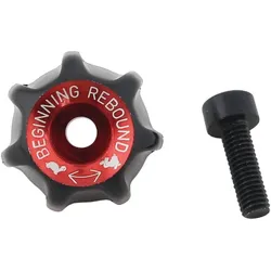 RockShox Verstellknopf für Zugstufe Low Speed schwarz,rot