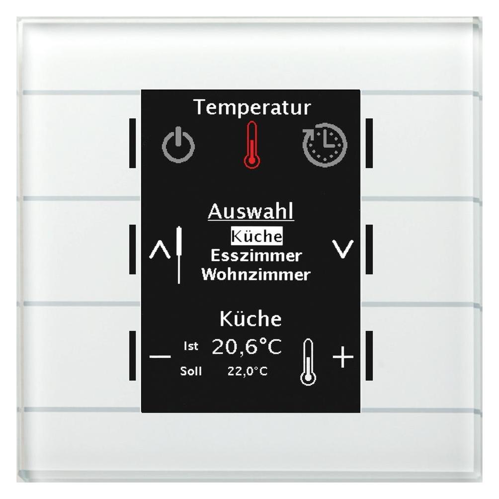 MDT MDTtechno. Glas Bedienzentrale Smart mit Farbdisp BE-GBZW.01 (BE-GBZW.01)